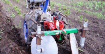 Technique de buttage des pommes de terre