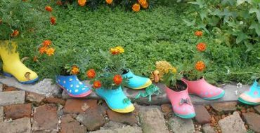 Comment organiser des parterres de fleurs en utilisant des moyens improvisés